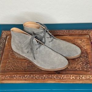 Franco Sarto Taipei Tan Palazzo Chukka Laced Boots/Booties